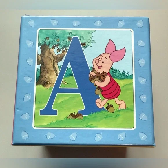 Vintage 2001 Winnie the Pooh Alphabet Learning Cards - Picture 15 of 16